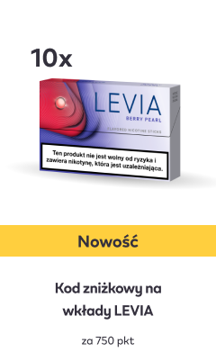 Kod zniżkowy na wkłady LEVIA za 750 pkt