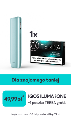 IQOS ILUMA i + 1 paczka TEREA gratis za 189 zł