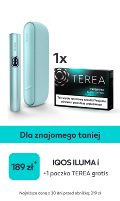 IQOS ILUMA i + 1 paczka TEREA gratis za 189 zł
