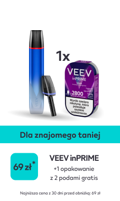 VEEV inPRIME + 2 opakowania z 4 podami gratis za 69 zł*