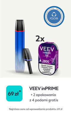 VEEV inPRIME + 2 opakowania z 4 podami gratis za 69 zł*